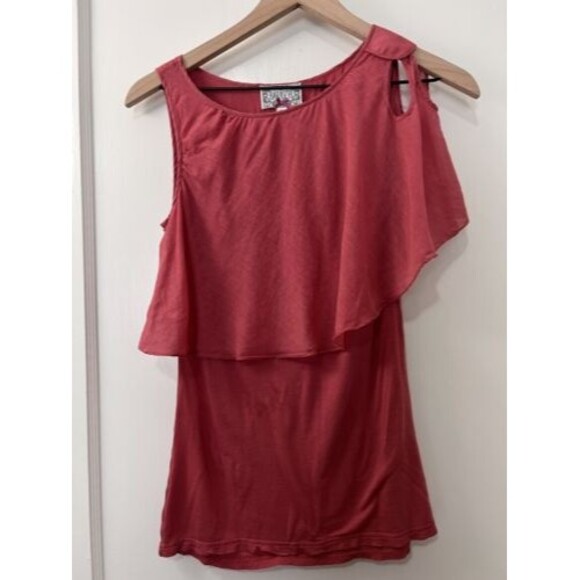 Baraschi Pink Sleeveless Top Women’s Size XS - Picture 1 of 8